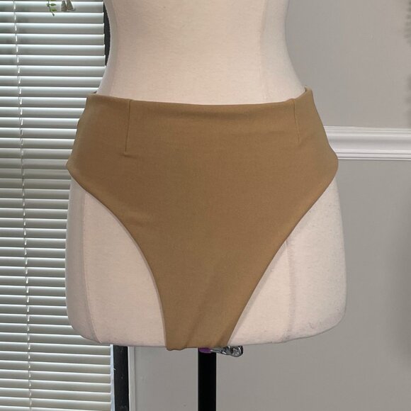Haight Other - Haight | Crepe Highleg Hotpant Bikini Bottom in Satu